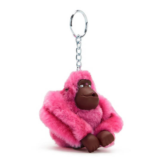 Kipling Sven Monkey Keychain Tillbehör Rosa Lila | SE 1213UZ